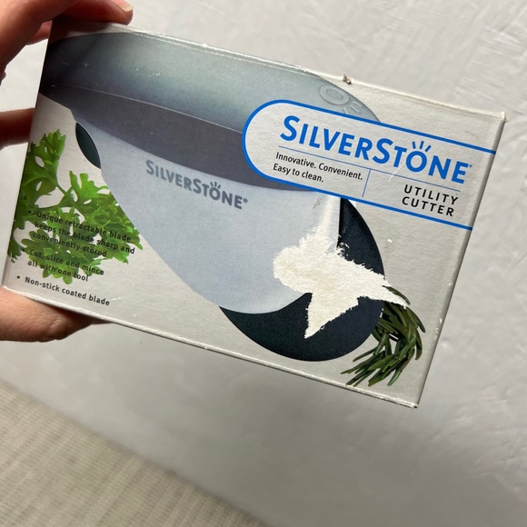 New Silverstone Utility Cutter, Kitchen, Herb,Non-stick,Easy Clean, Discontinued - Picture 2 of 3